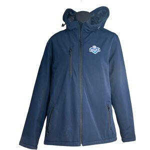 Clique Equinox Insulated Softshell Jacket with the official 2024 NFL Draft logo